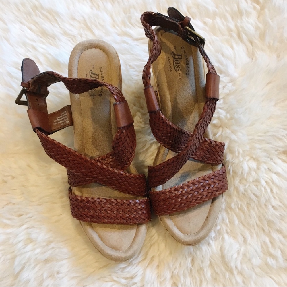 G.H. Bass & Co Sadie Heeled Sandals - 7.5M - Picture 2 of 6